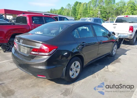 2013 Honda Civic Lx from USA, damaged, VIN 2HGFB2F5XDH537125